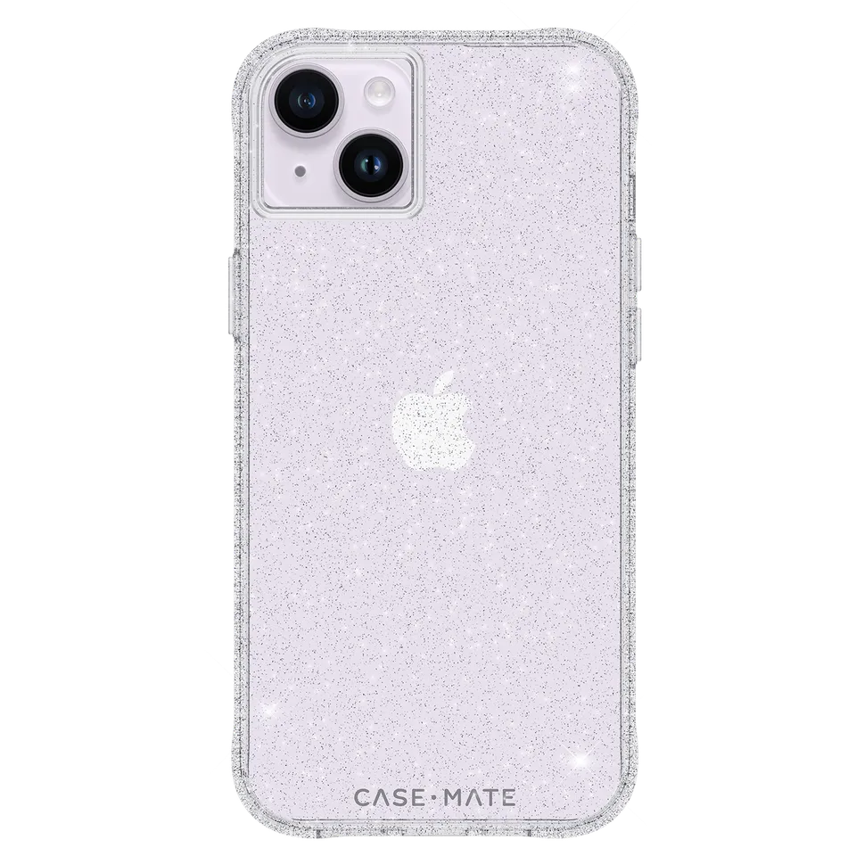 CASE-MATE Phone Cases Sheer Crystal coque iPhone 14 Plus transparente cristaux