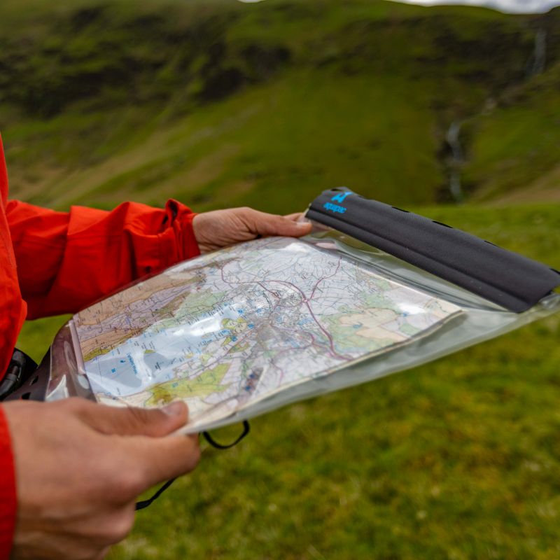 Aquapac Maps étui carte étanche large IPX6 avec cordon