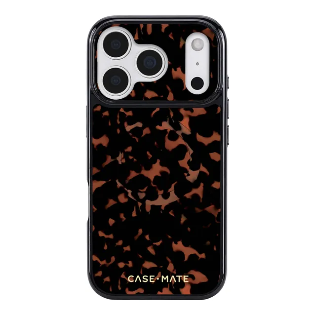 CASE-MATE Phone Cases Tortoiseshell MagSafe coque iPhone 17 Pro écaille