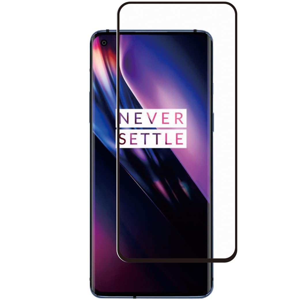 SELENCIA Protection d'écran en verre trempé OnePlus 8 – Edge to Edge