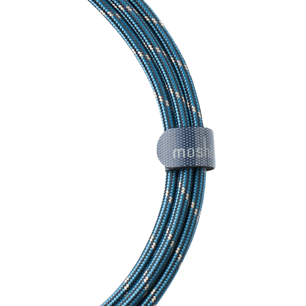 Moshi Cables and Adapters Integra 240W USB-C to USB-C Cable with Slim Connector câble USB-C 2 m bleu nuit