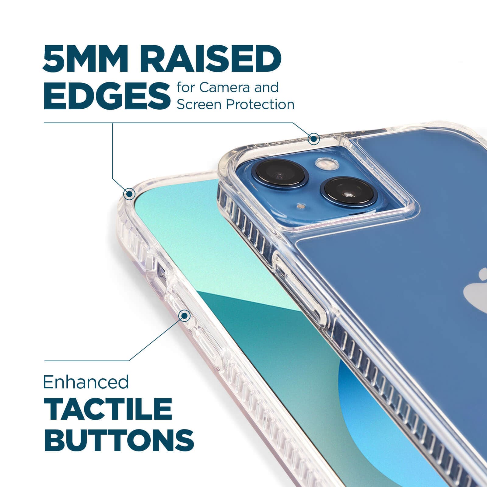 CASE-MATE Tough Clear Plus coque iPhone 14 Plus transparente antichoc