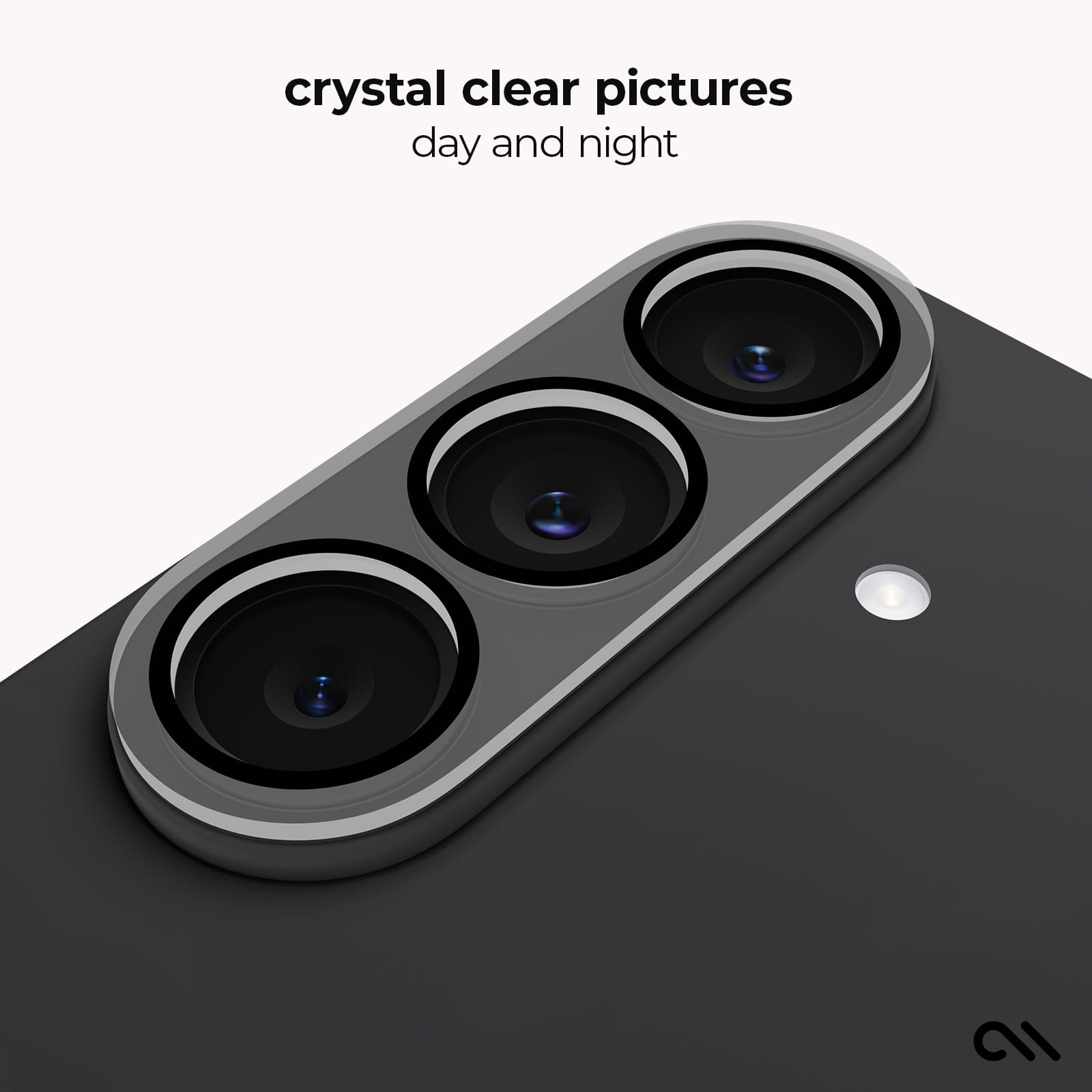 CASE-MATE Lens Protectors Camera Lens Protector protection caméra Galaxy S26 FE noir anti-traces