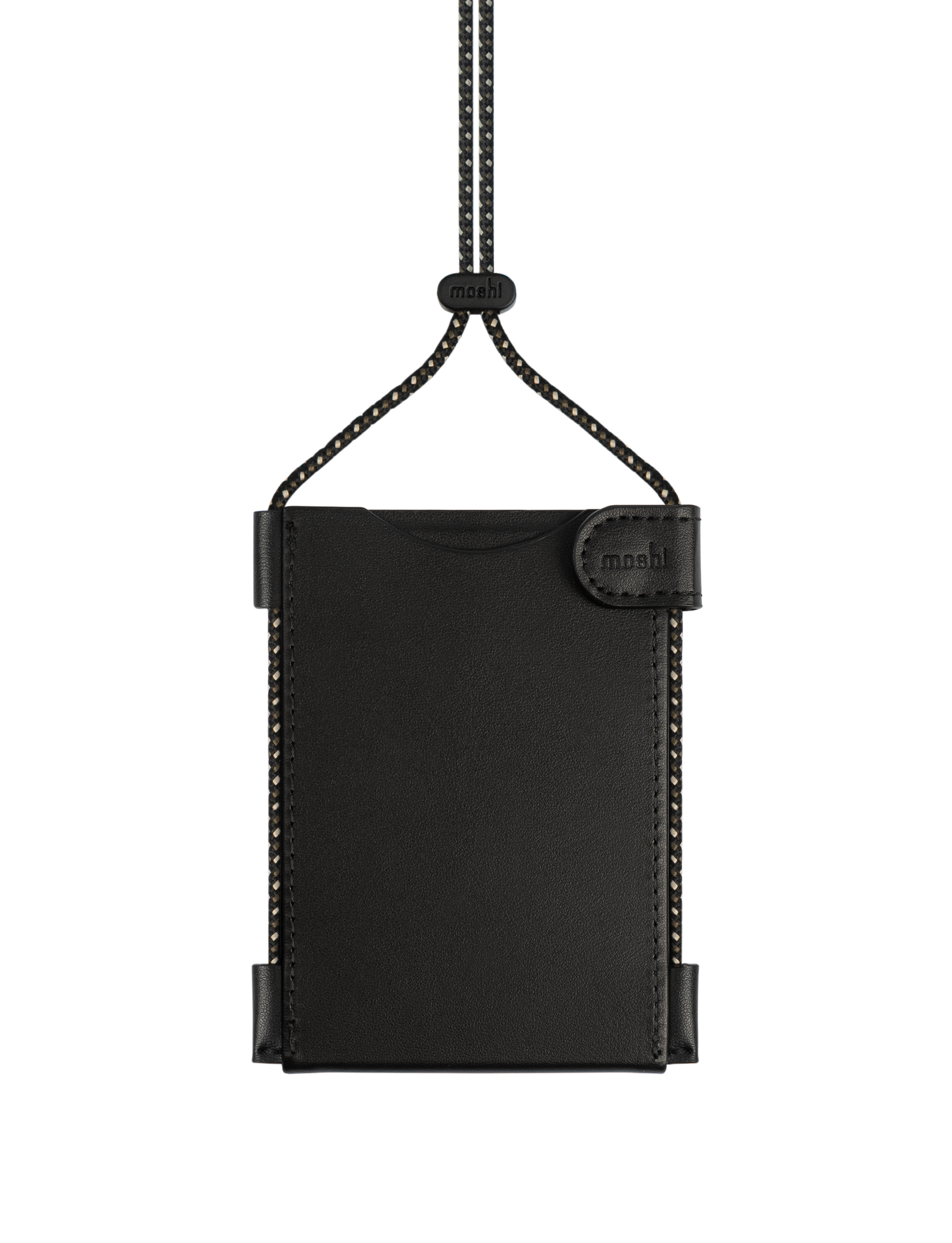 Moshi Card Holders and Keychains Dual-Sided Vertical & Horizontal Badge/ID Holder porte-badge