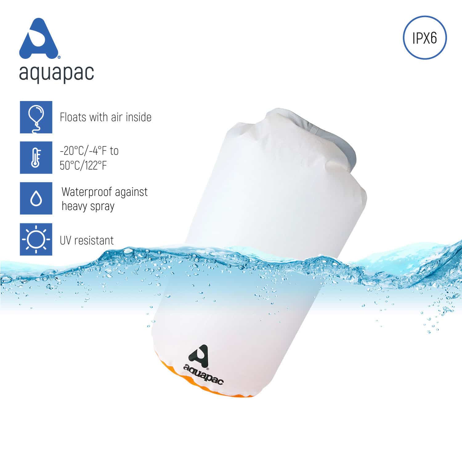 Aquapac Drybags & Pack Dividers Pack Divider Set sacs étanches 2L 4L 8L 13L