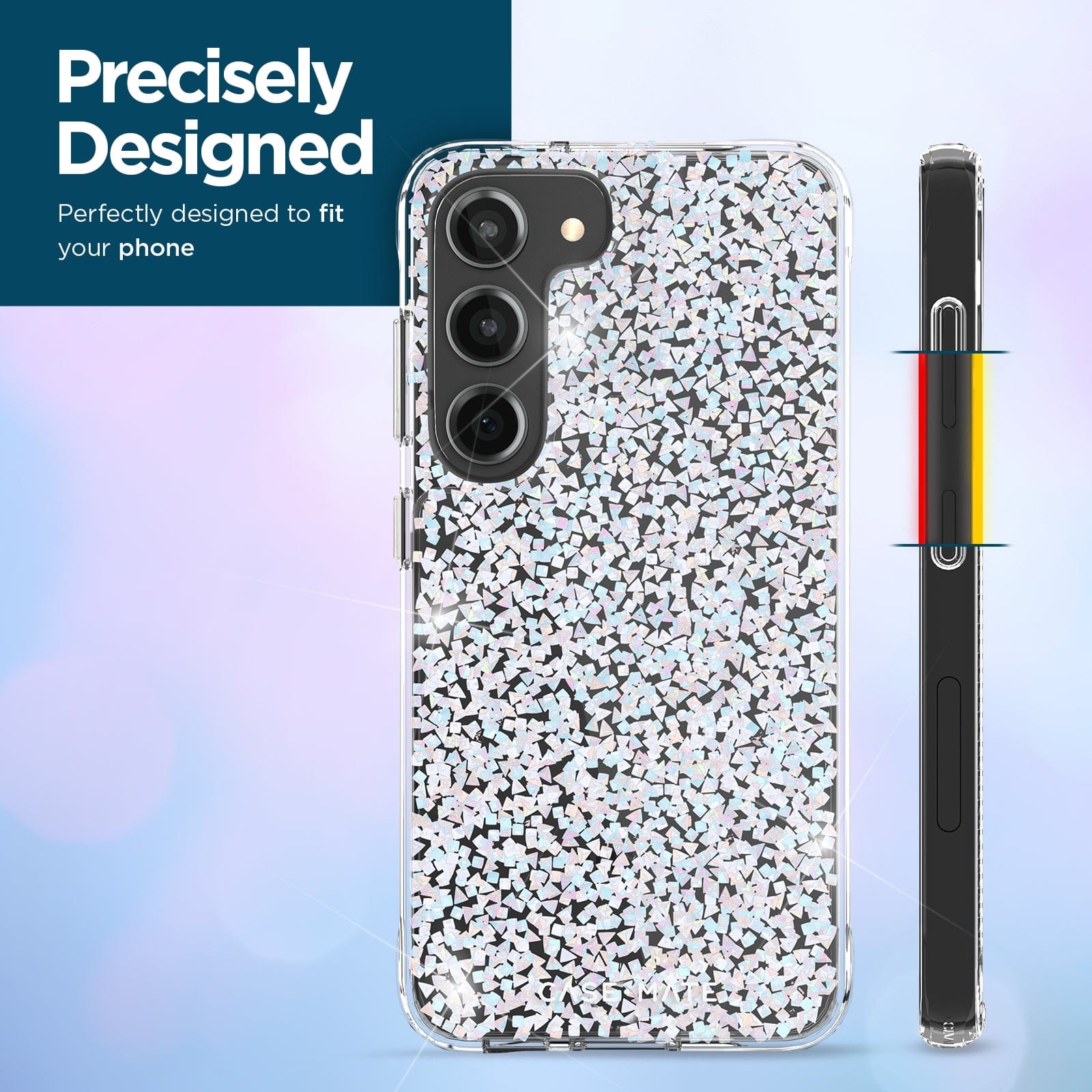 CASE-MATE Twinkle Diamond coque Galaxy S23 Twinkle Diamond recyclée