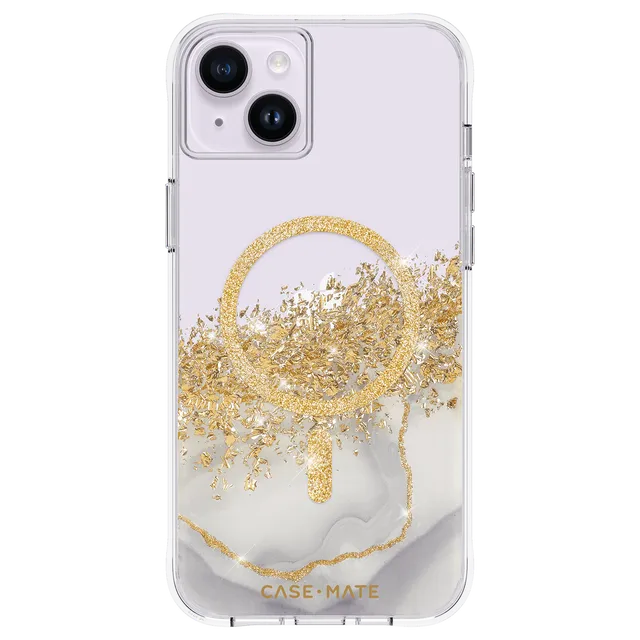 CASE-MATE Phone Cases Karat Marble coque iPhone 14 Plus MagSafe
