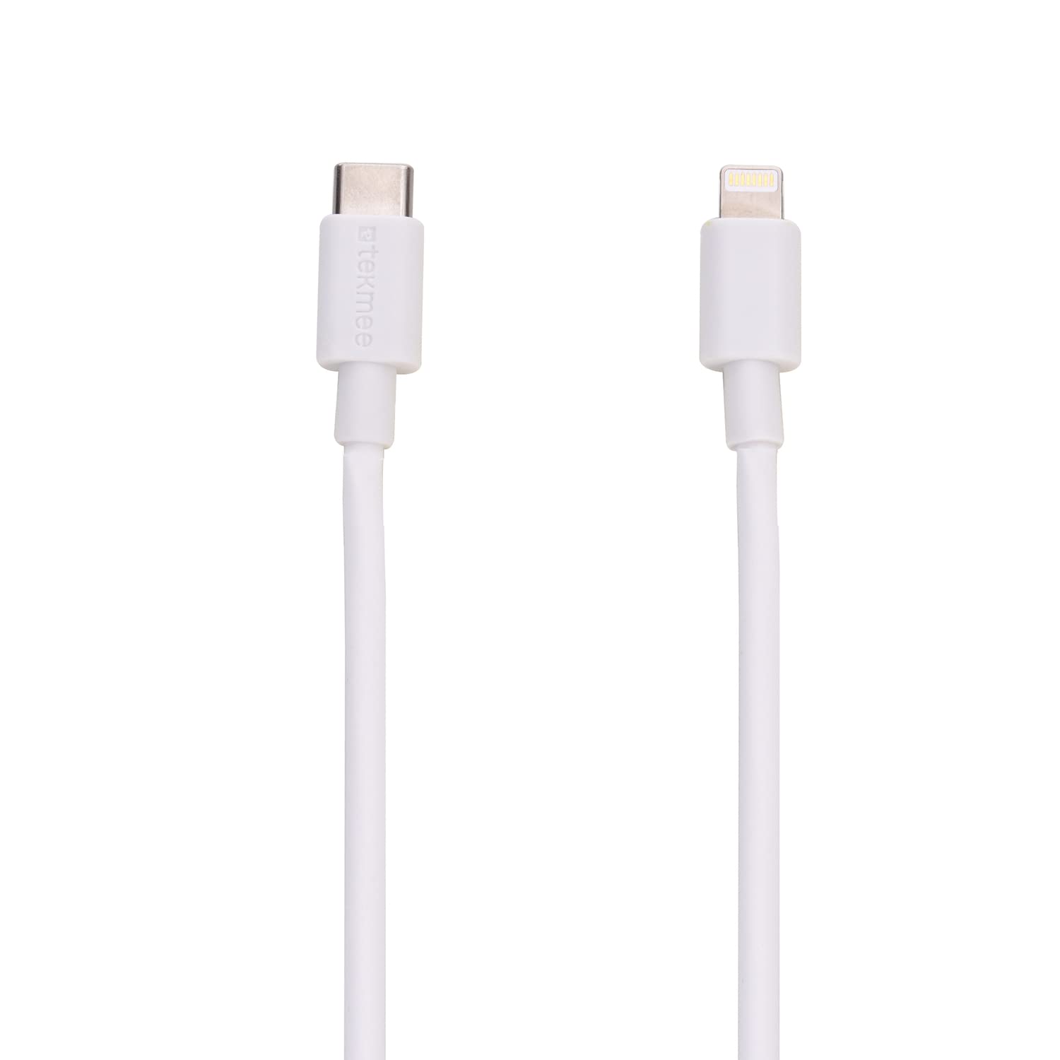 Tekmee Câbles de charge câble Lightning vers USB-C 2,4 A 1 m