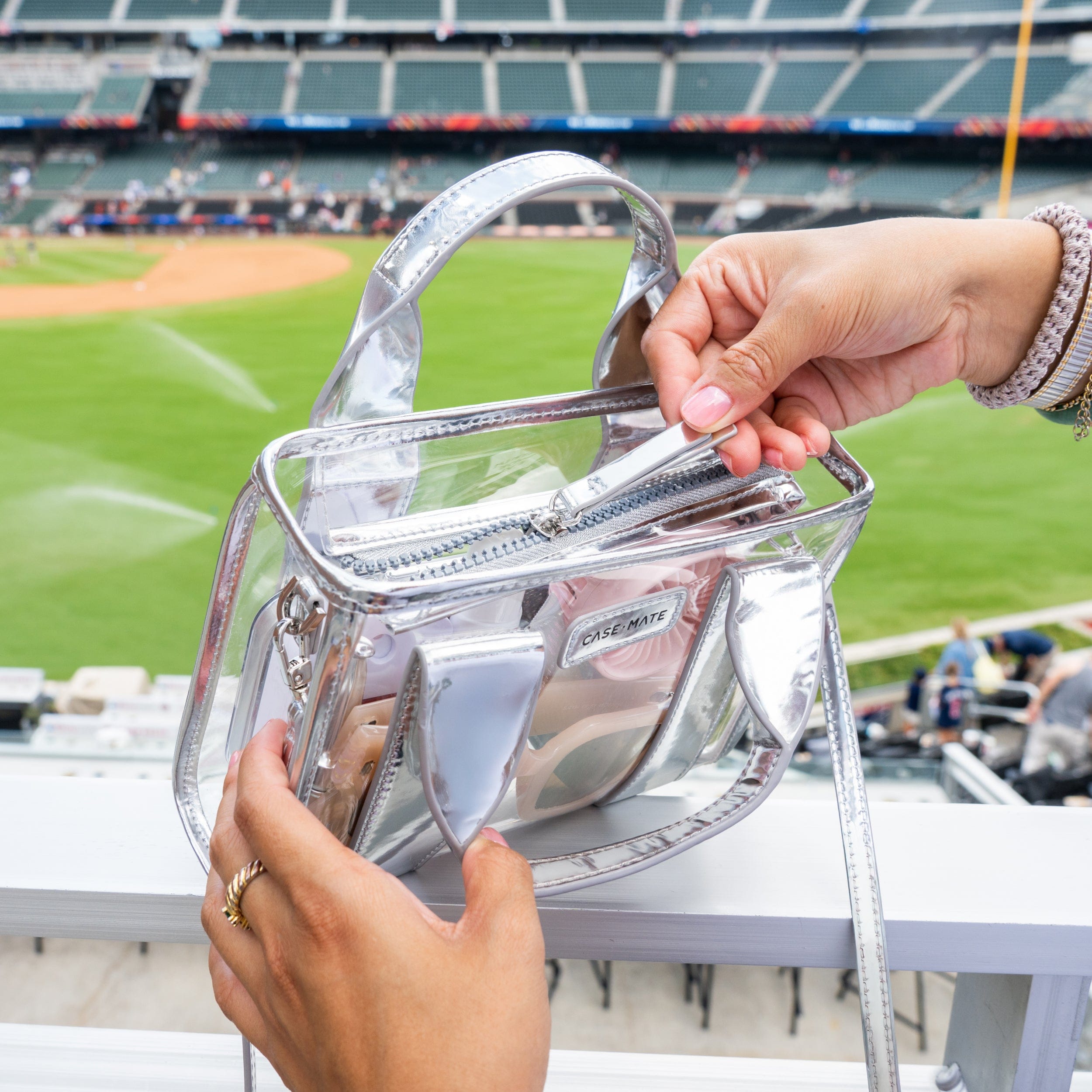 CASE-MATE Jelly Totes Jelly Stadium Bag sac transparent