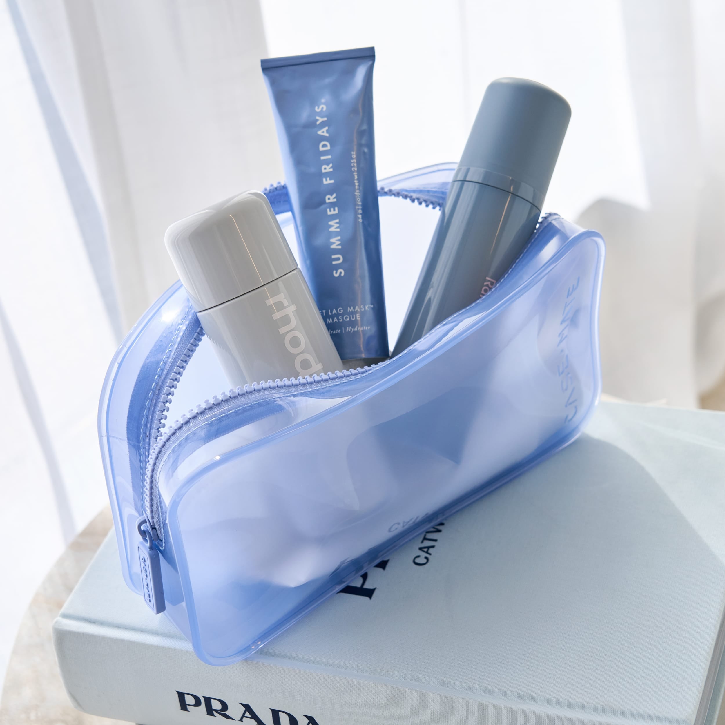 CASE-MATE Bundles The Jelly Duo coffret Carolina Blue sac et trousse