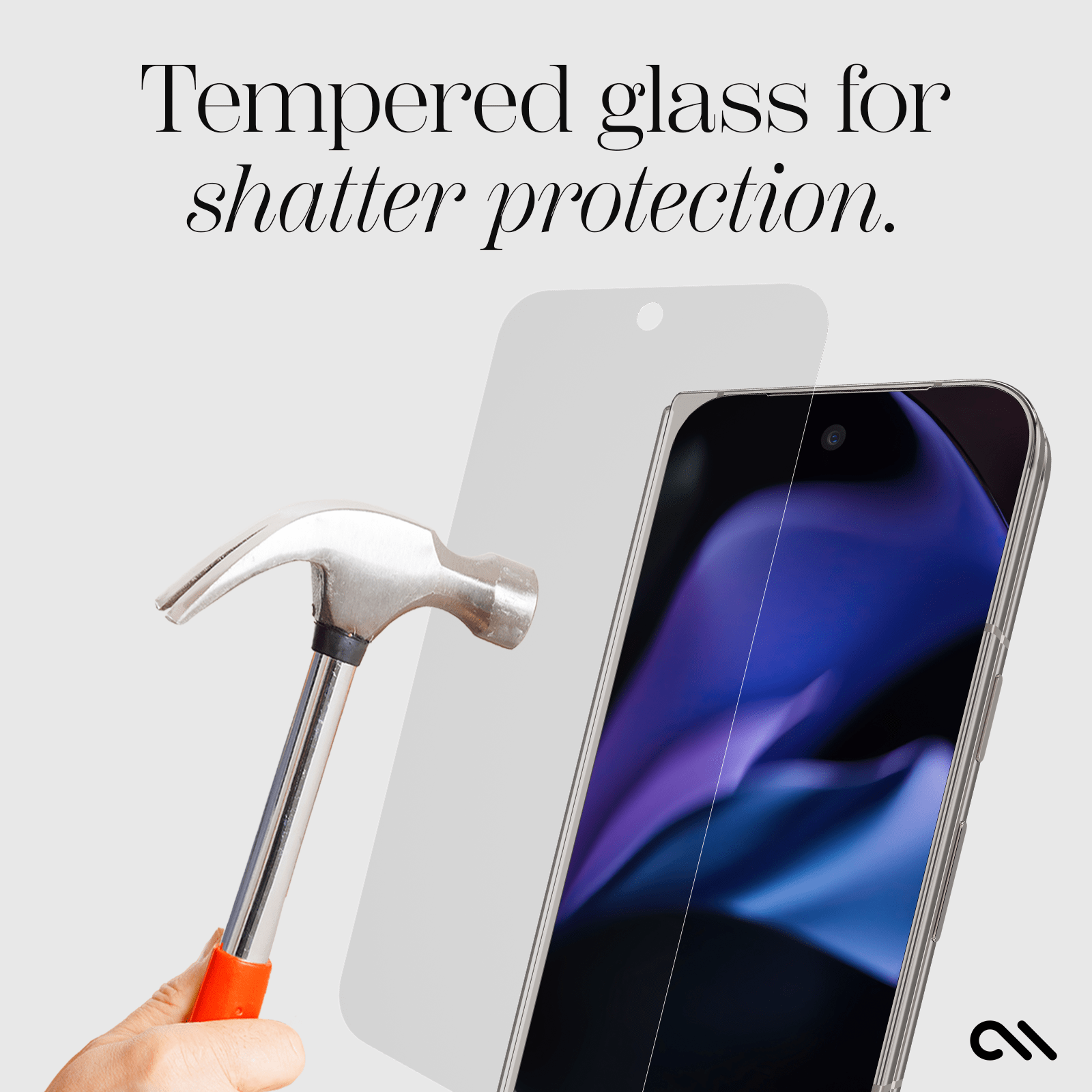 CASE-MATE Screen Protectors Ultra Glass Screen Protector verre Pixel 9 Pro Fold, transparent