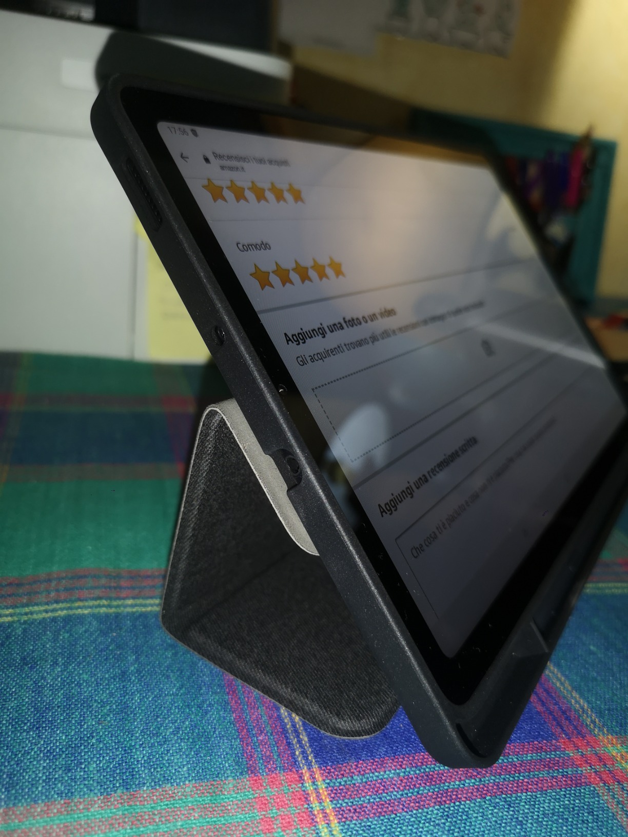 Dux Ducis Domo Series coque Samsung Galaxy Tab S6 Lite 10,4 pouces noire