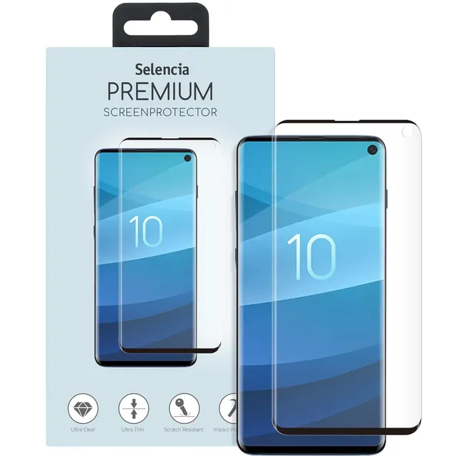 SELENCIA Protection d'écran en verre trempé G973F25111101 verre trempé Samsung Galaxy S10