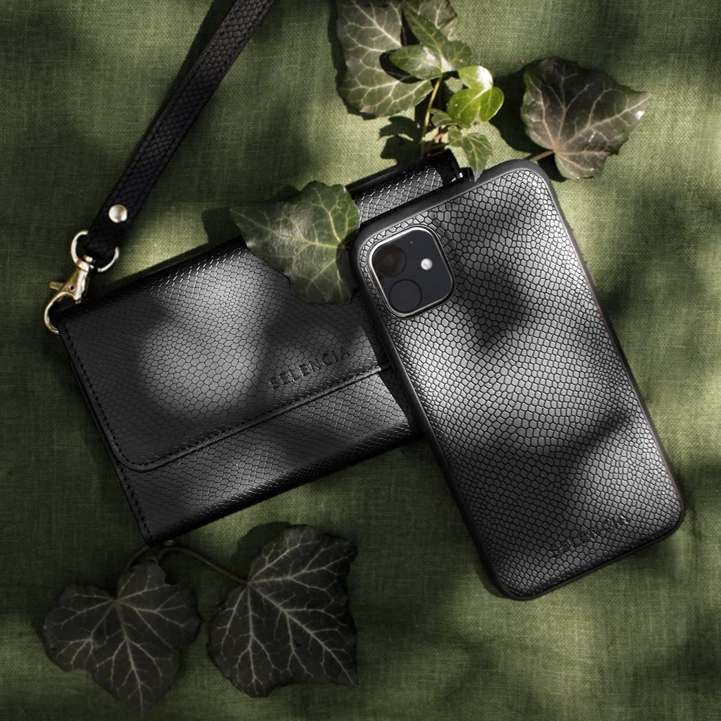 SELENCIA Tierra pochette iPhone 11 avec coque magnétique