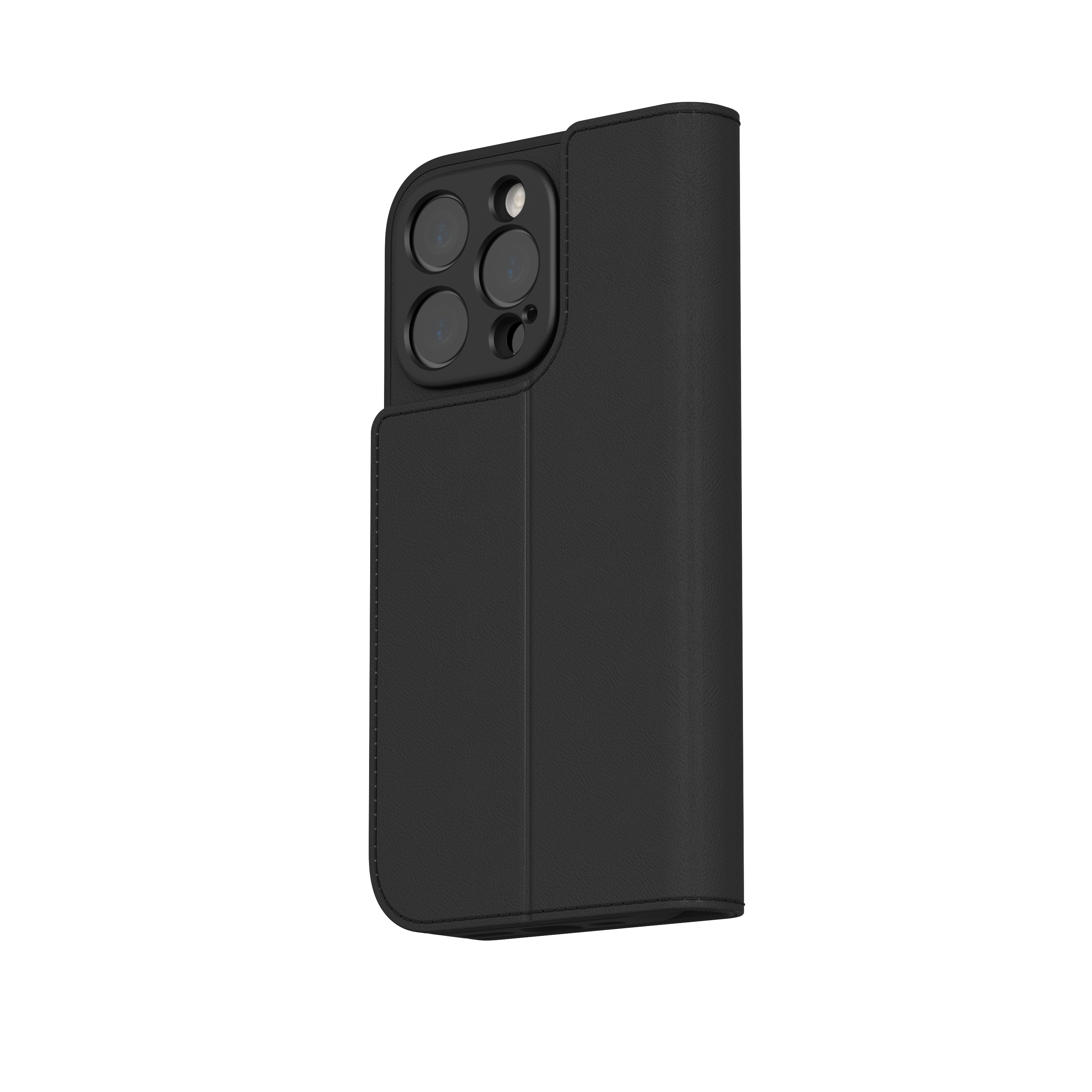 Moshi Cases Overture Case with Detachable Magnetic Wallet (MagSafe) coque iPhone 16 Pro noir