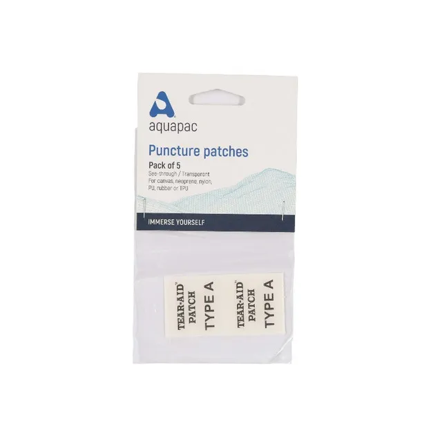 Aquapac Accessories Puncture Patches kit réparation TPU transparent