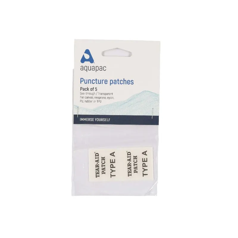 Aquapac Accessories Puncture Patches kit réparation TPU transparent