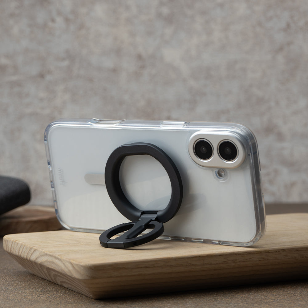 Moshi Accessories Magnetic Ring Stand support magnétique Starry Gray réglable