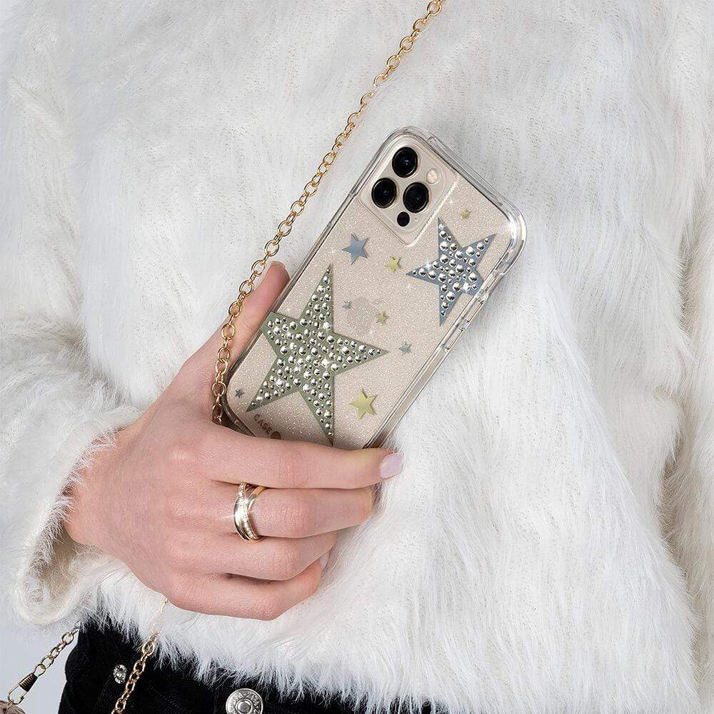 CASE-MATE Phone Cases Sheer Superstar coque iPhone 12 / iPhone 12 Pro étoiles