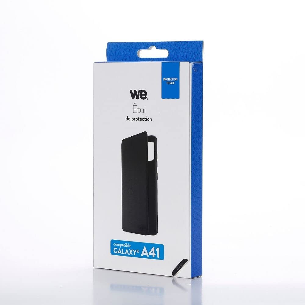 WE Accessoires Smartphone étui Samsung Galaxy A41 noir portefeuille