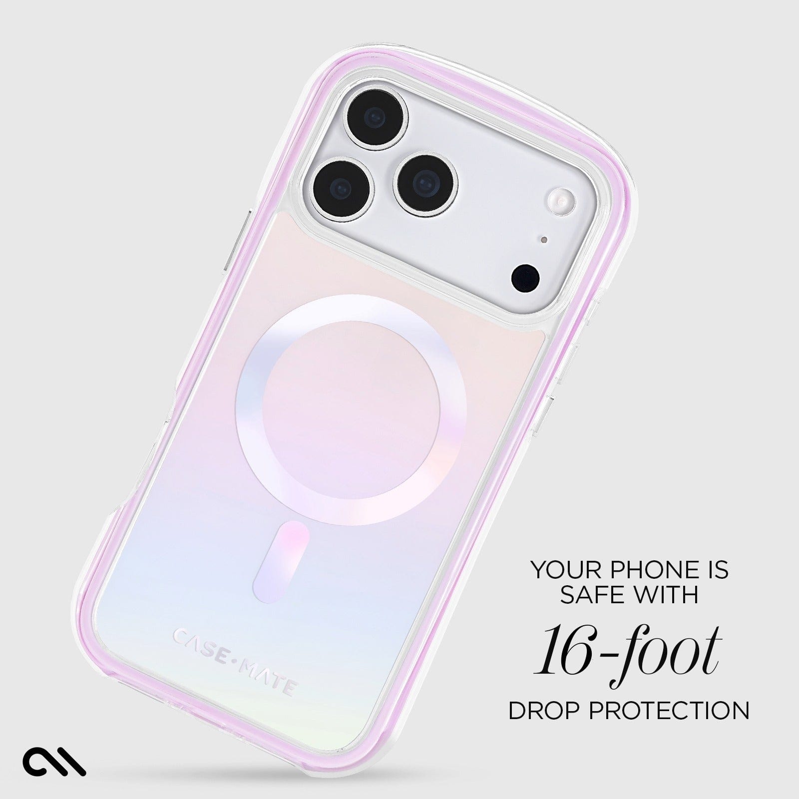 CASE-MATE Phone Cases Jelly Pop Soap Bubble® MagSafe coque iPhone 17 Pro Max, irisée