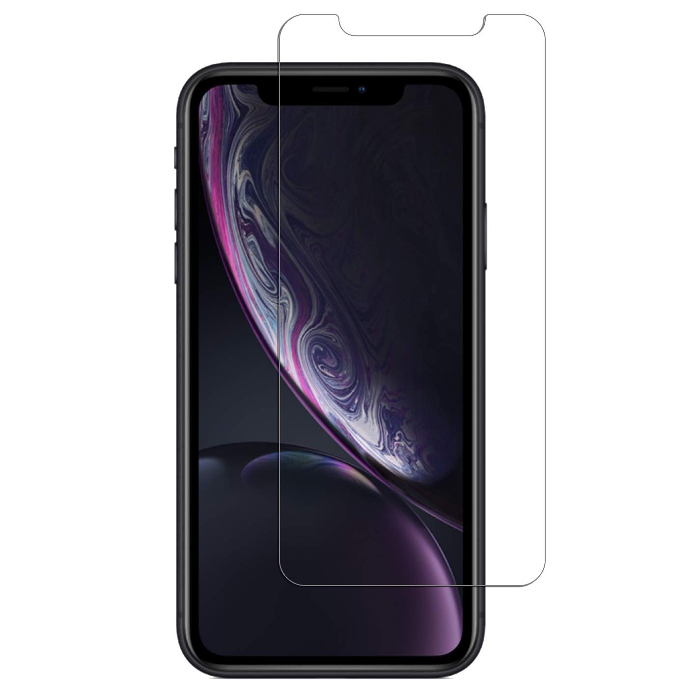 SELENCIA Protection d’écran en verre trempé antibactérien iPhone 11 Pro/Xs/X