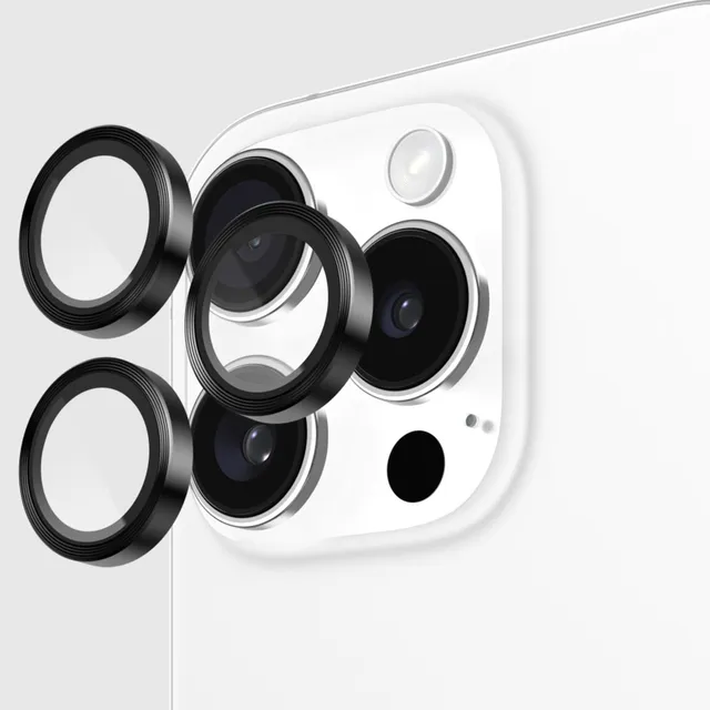 CASE-MATE Lens Protectors Camera Lens Protector protection caméra iPhone 16 Pro / 16 Pro Max noire