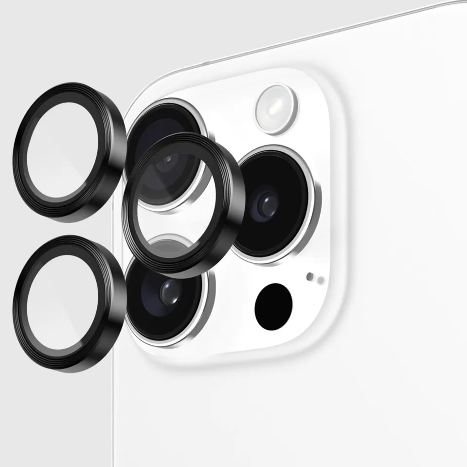 CASE-MATE Lens Protectors Camera Lens Protector protection caméra iPhone 16 Pro / 16 Pro Max noire