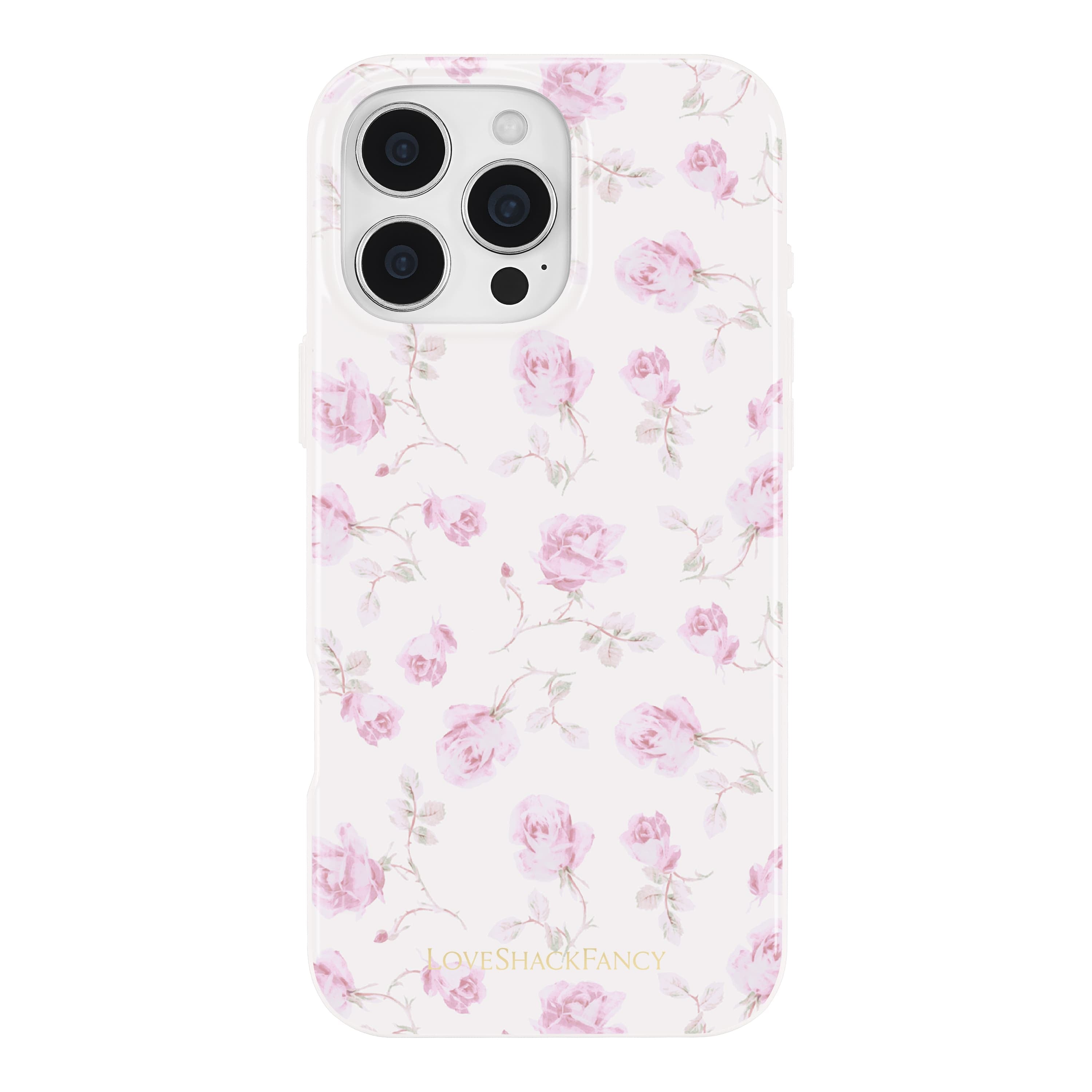 CASE-MATE Phone Cases Case-Mate x LoveShackFancy Ribbon Rosa Flora coque MagSafe