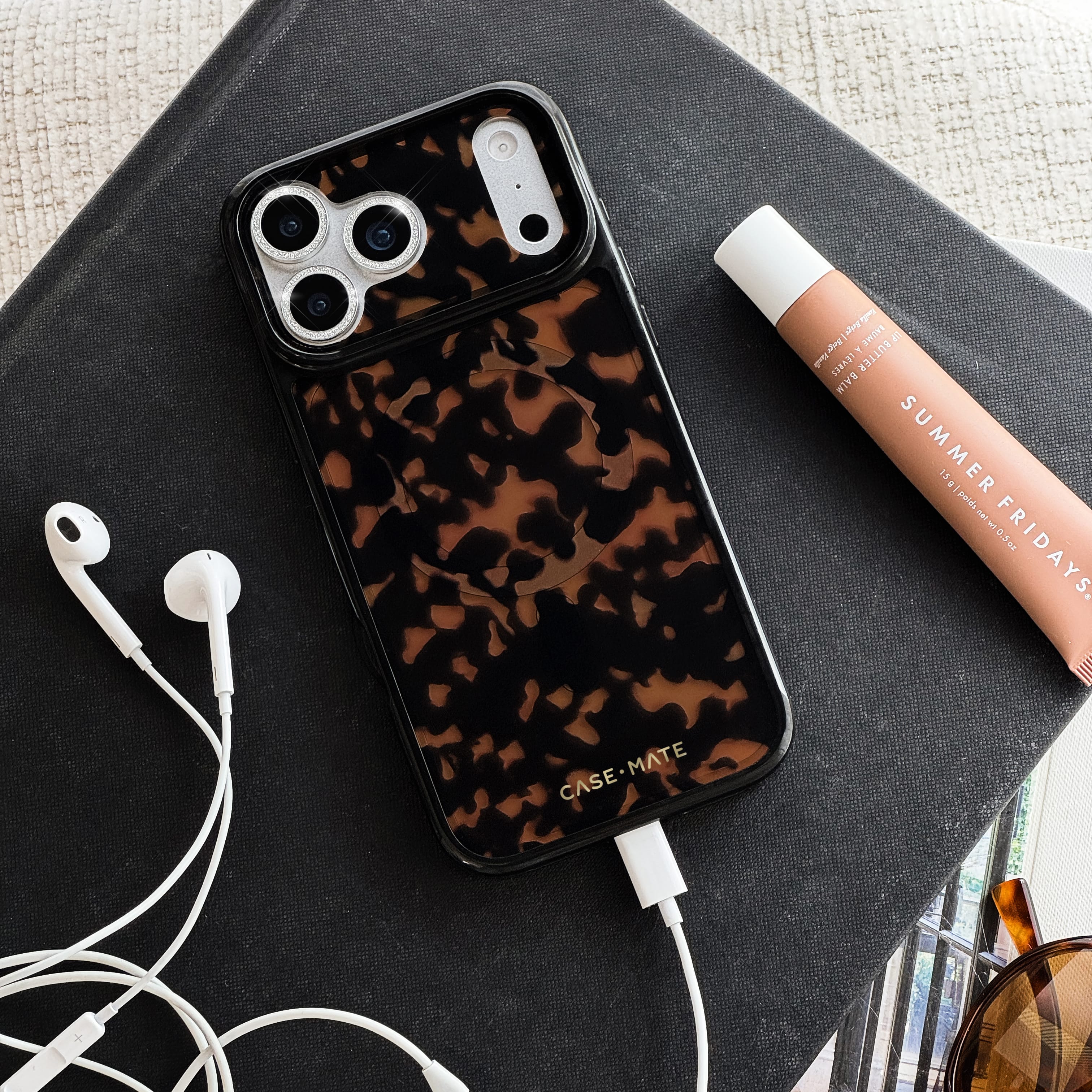 CASE-MATE Phone Cases Tortoiseshell MagSafe coque iPhone 17 Pro Max écaille
