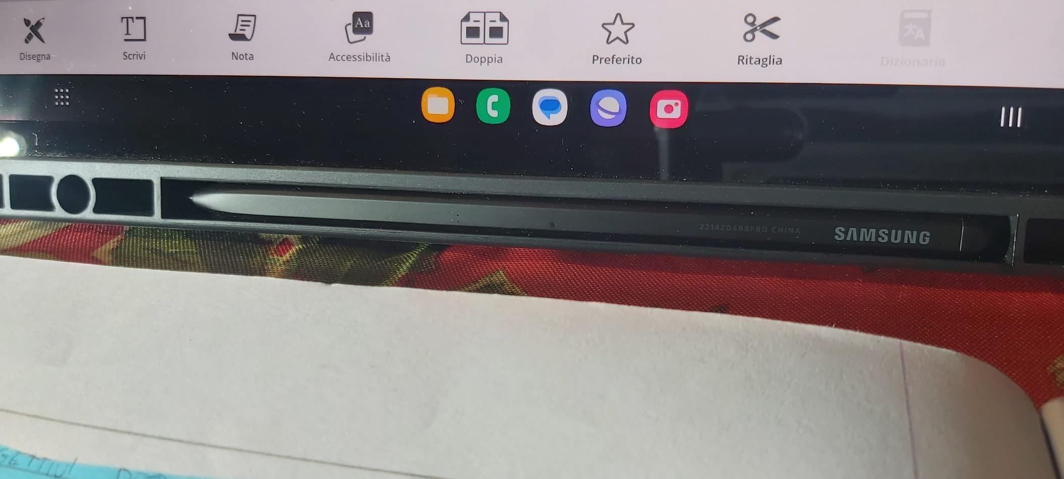 Dux Ducis Domo Series étui Tab S8+ S7 FE S7+ noir support
