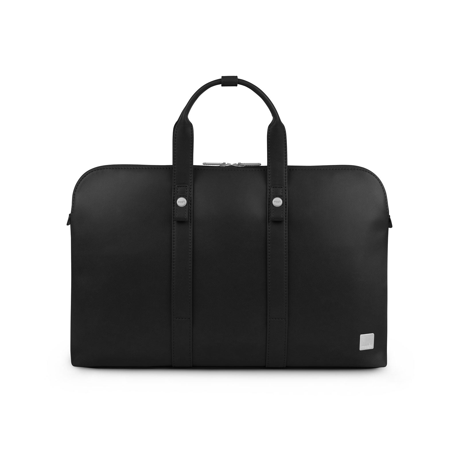 MOSHI Treya Treya Laptop Briefcase serviette ordinateur Caramel Brown cuir vegan