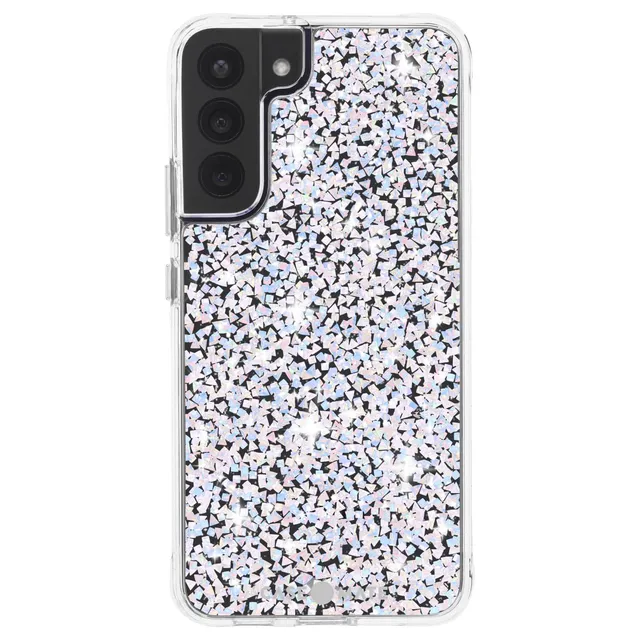 CASE-MATE Phone Cases Twinkle Diamond Galaxy S22+ coque bleu multicolore