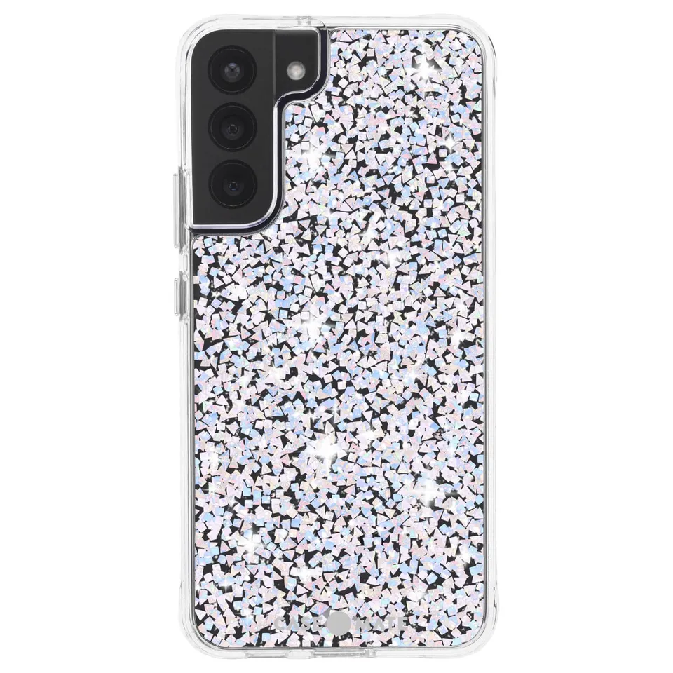 CASE-MATE Phone Cases Twinkle Diamond Galaxy S22+ coque bleu multicolore