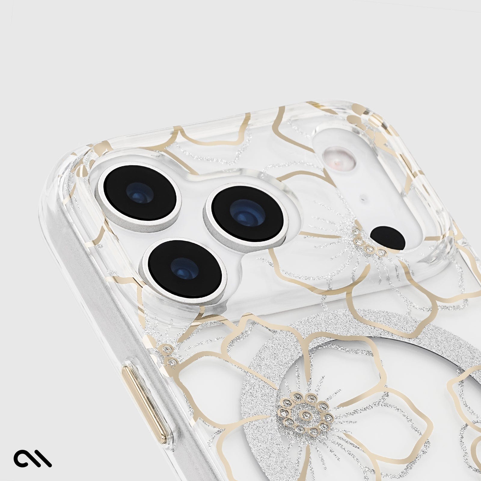 CASE-MATE Phone Cases Floral Gems MagSafe coque iPhone 17 Pro