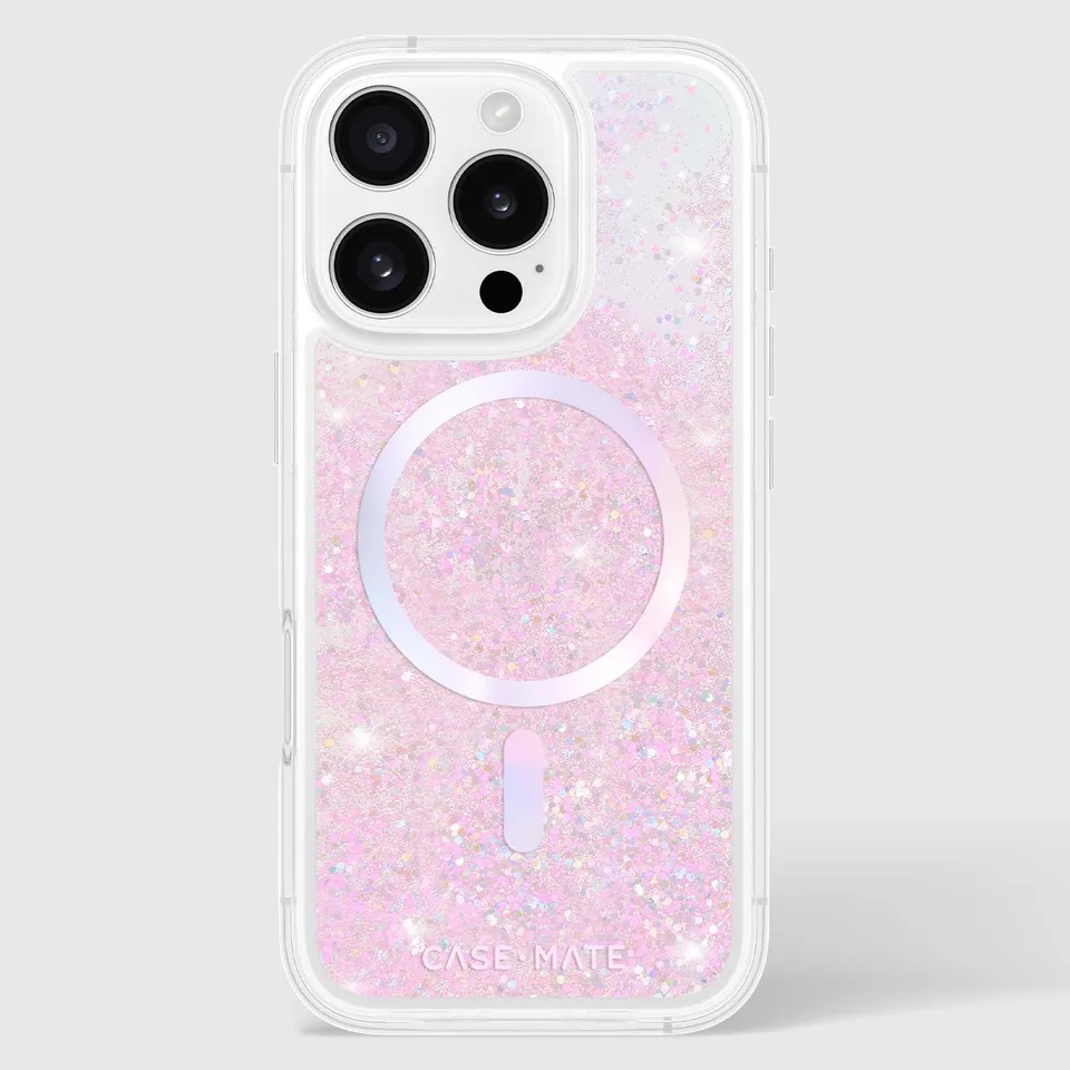 CASE-MATE Phone Cases Waterfall Soap Bubble® MagSafe coque iPhone 16 Pro irisée