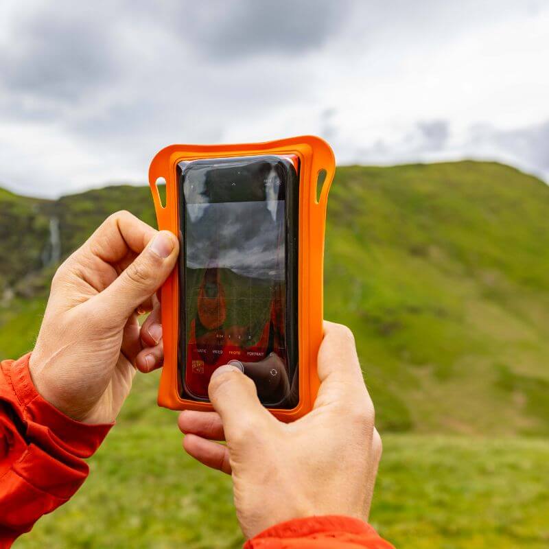Aquapac Phones TrailProof Waterproof Phone Case étui téléphone noir IPX6