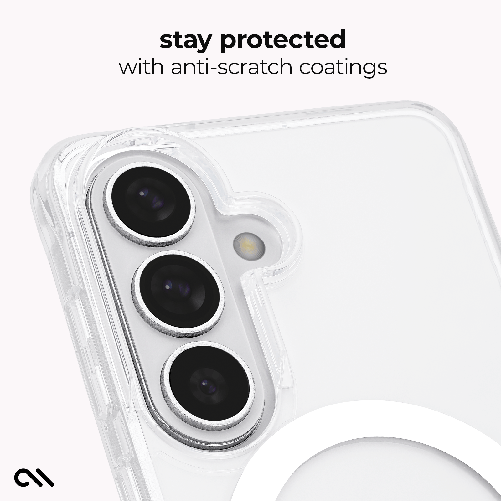 CASE-MATE Phone Cases Tough Clear with Magnet coque Galaxy S26 transparente magnétique