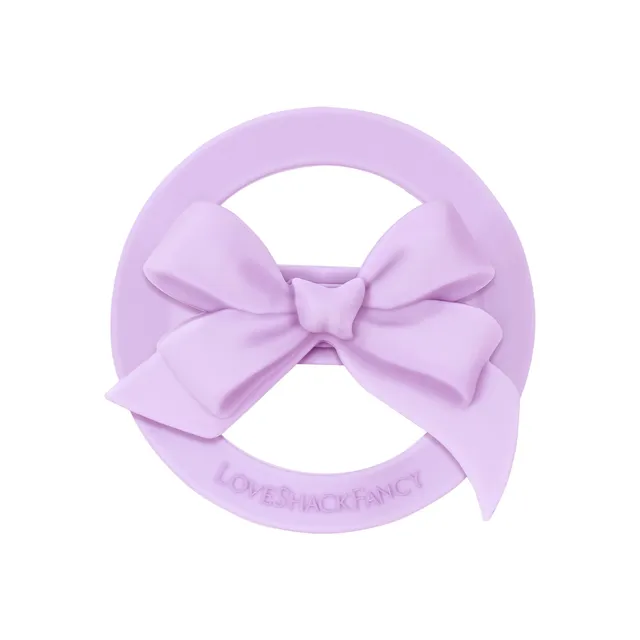 CASE-MATE MagSafe Accessories LoveShackFancy MagSafe Bow Phone Loop Grip violet