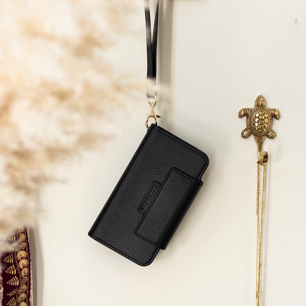 SELENCIA Llyr étui à rabat 2 en 1 iPhone 11 Pro serpent 4 cartes
