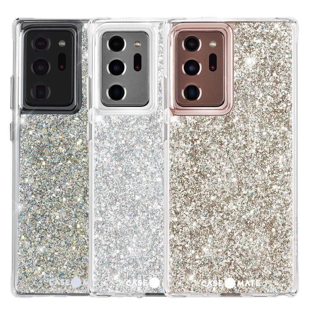 CASE-MATE Twinkle Galaxy Note20 Ultra 5G coque Stardust argent pailletée