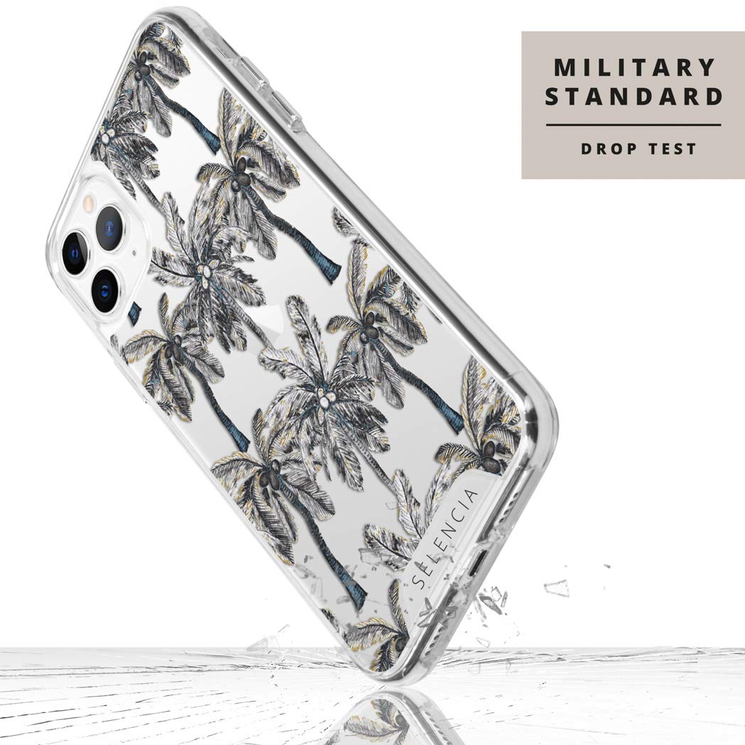 SELENCIA Coque arrière Zarya Fashion iPhone 11 Palmtree antichoc