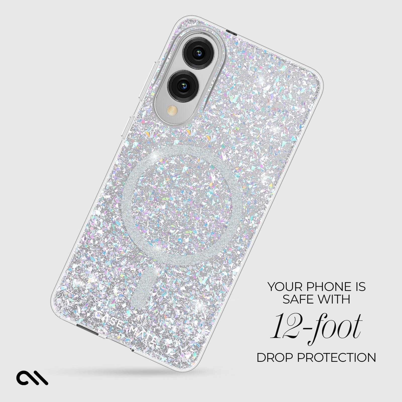 CASE-MATE Phone Cases Twinkle Disco with Magnet Galaxy S25 Edge coque Twinkle Disco