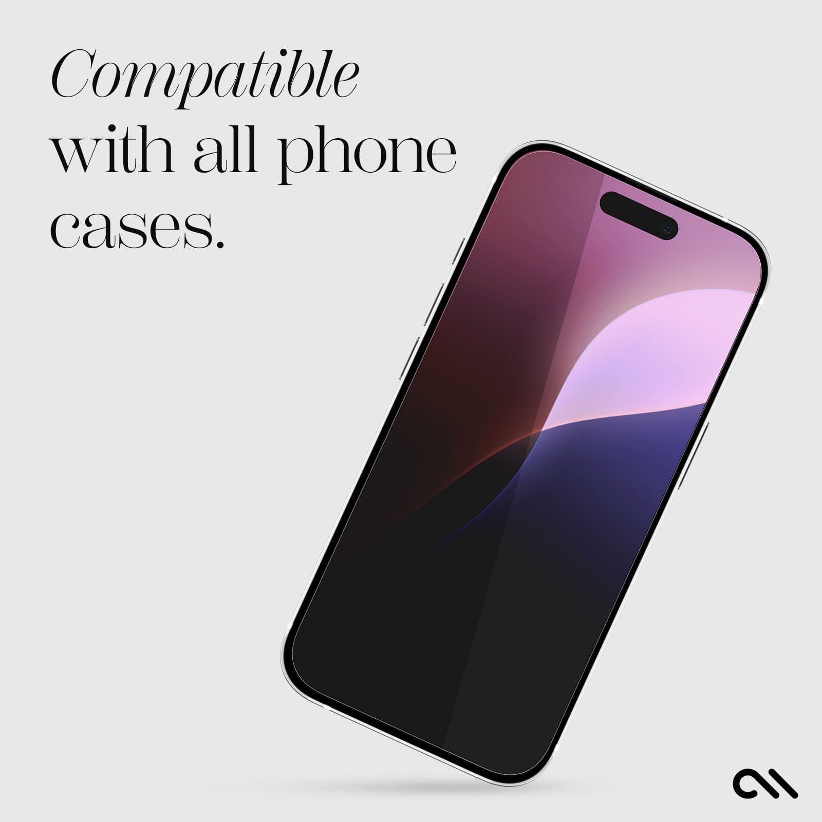 CASE-MATE Screen Protectors Glass Screen Protector verre trempé iPhone 16 transparent