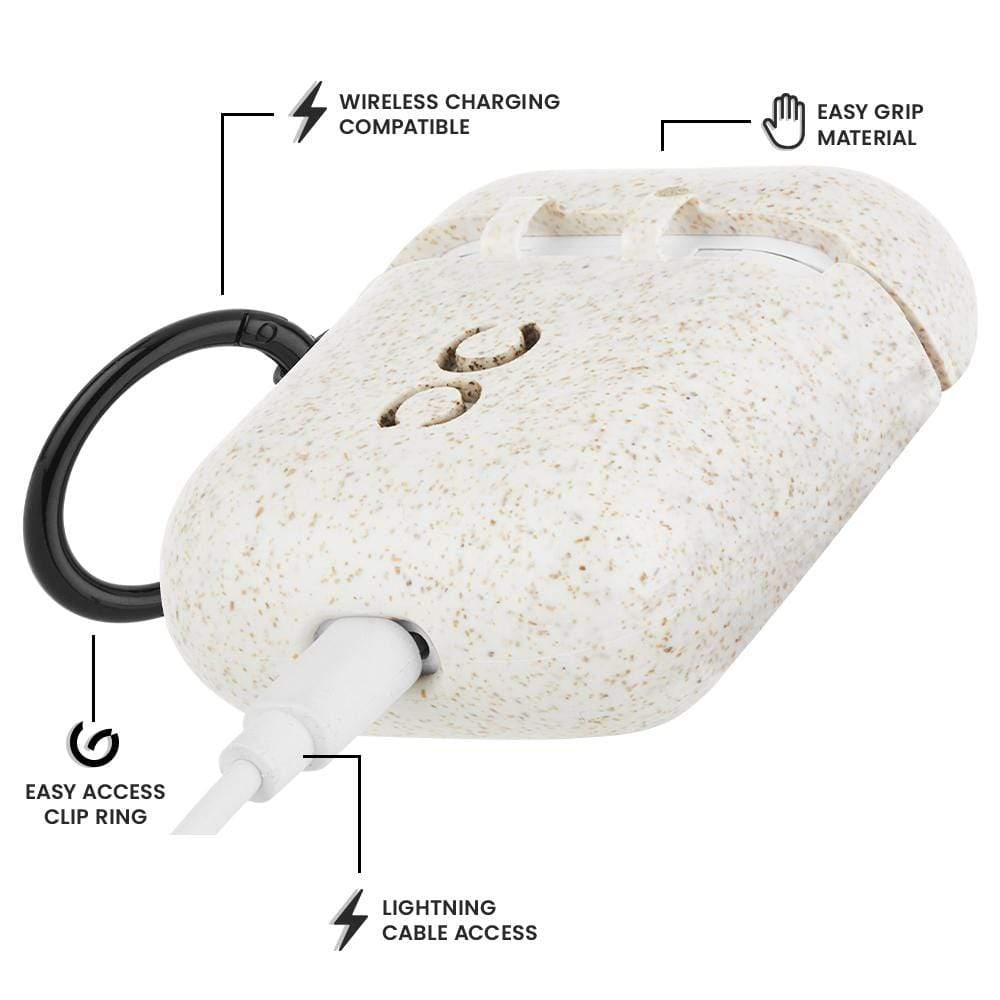 CASE-MATE AirPods Cases ECO 94 (Biodegradable) - AirPods coque biodégradable