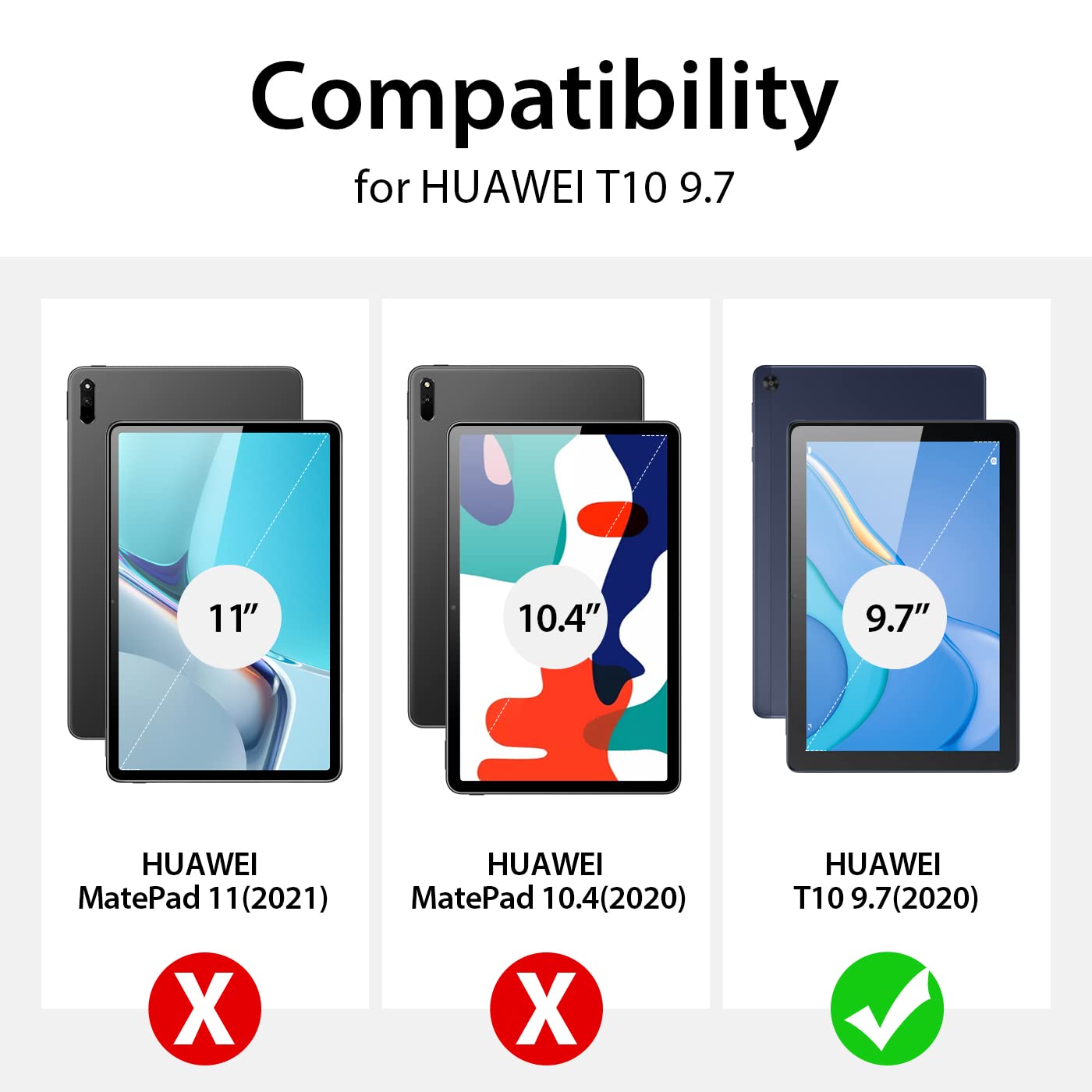 Dux Ducis Domo Series coque Huawei MatePad T10/T10s noire