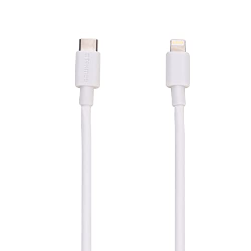 Tekmee Câbles de charge câble Lightning vers USB-C 2,4 A 1 m