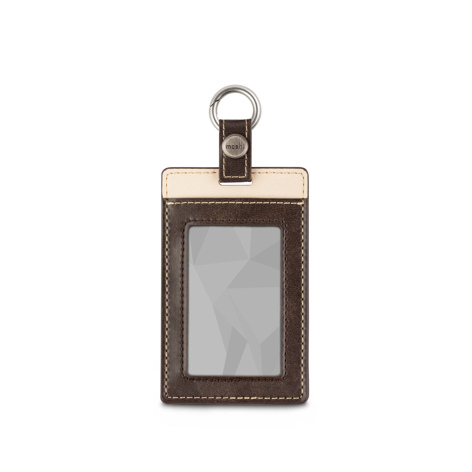 Moshi Card Holders and Keychains ID/Badge Holder porte-badge brun caramel vegan