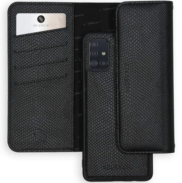 SELENCIA Tierra Pochette Samsung Galaxy A51 avec coque amovible et bandoulière