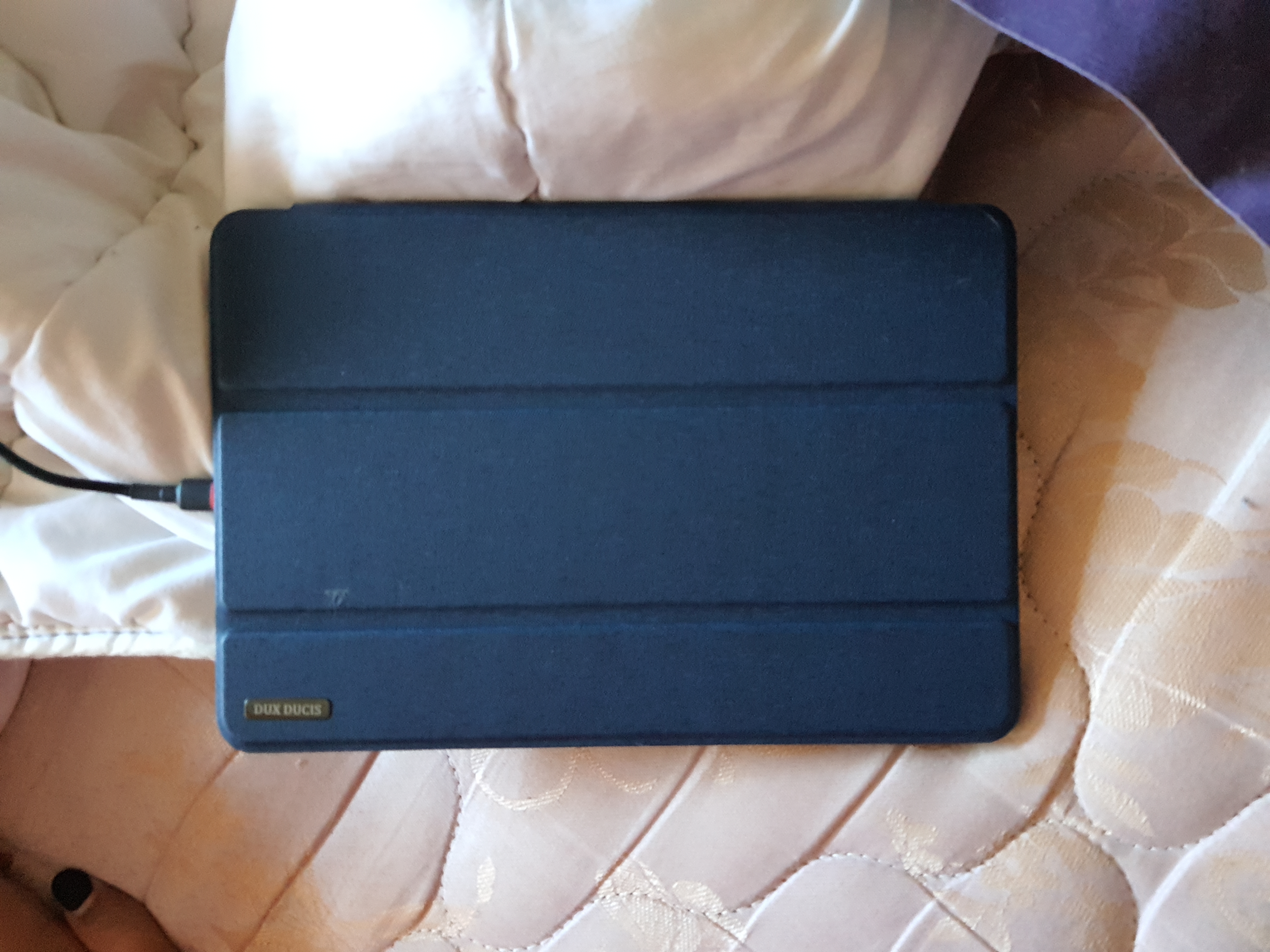 Dux Ducis Domo Series coque Samsung Galaxy Tab S6 Lite 10,4 pouces bleu